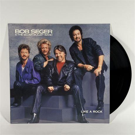 Bob Seger & The Silver Bullet Band "Like A Rock" LP
