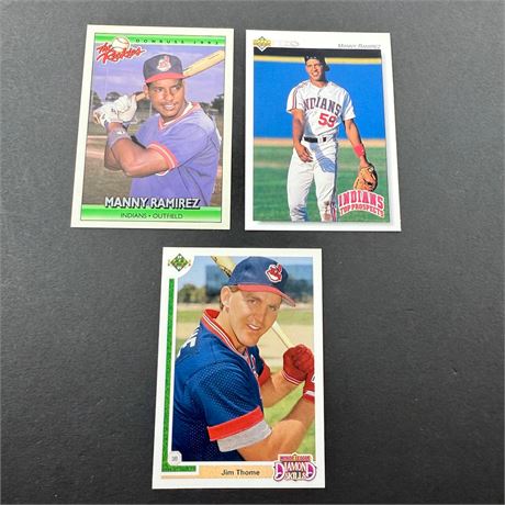 Manny Ramirez + Jim Thome RC