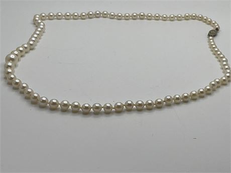 VintageCultured pearl necklace