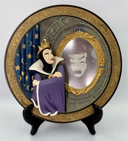 “Magic Mirror on the Wall” Walt Disney Ltd Edition 60th Anniversary Plate