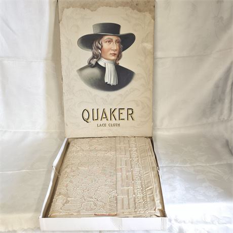 Antique Lace Quaker Tablecloth