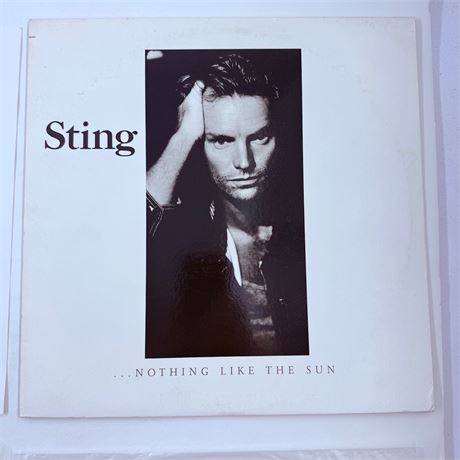 Sting Nothing Like the Sun Vinyl Record