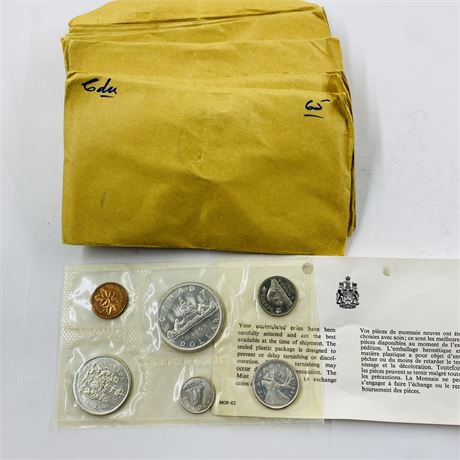 10 - 1965 Canada Proof Like Sets