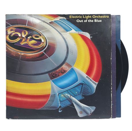 1977 ELO, DBL LP Set, "Out of the Blue"