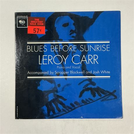Leroy Carr Blues Before Sunrise Sealed Vinyl Record