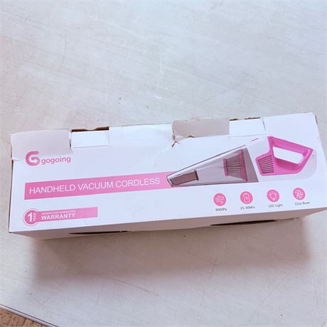 New Cordless Handheld Vacuum