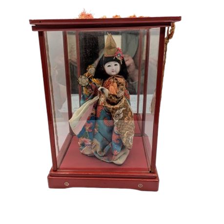 Japanese Doll in Box