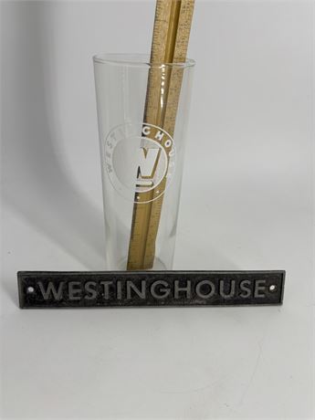 Westinghouse Glass & Nameplate