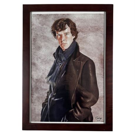 Tony Santiago "Sherlock Holmes" Art Print