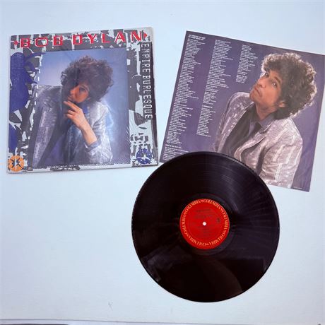 Bob Dylan Empire Burlesque Vinyl Record