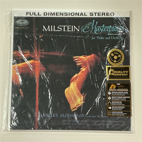 Milstein Masterpieces Sealed Vinyl Record
