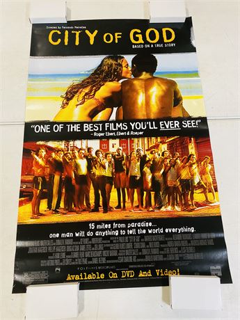 City of God Original 27x40 Movie Poster - ROLLED