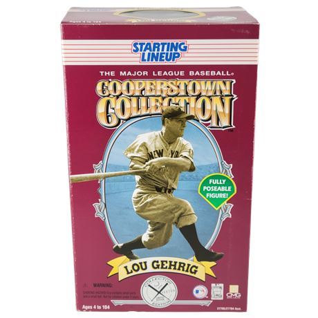 Starting Line Cooperstown Collection Lou Gehrig Fully Poseable Figure