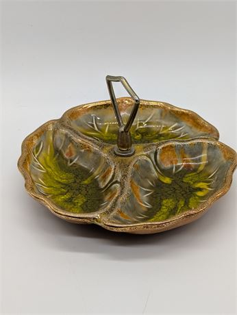 Vtg. California Originals MCM Modern Pottery Candy Trinket Dish USA