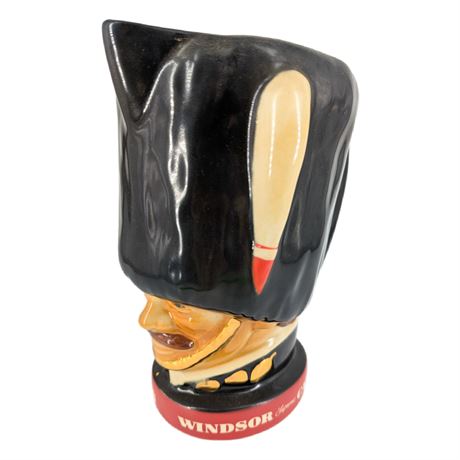 Windsor Supreme Canadian Whiskey Royal Guardsman Ceramic Bar Pitcher