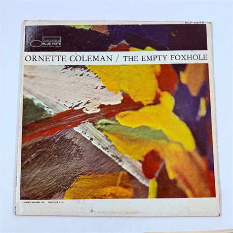 Ornette Coleman The Empty Foxhole Vinyl Record