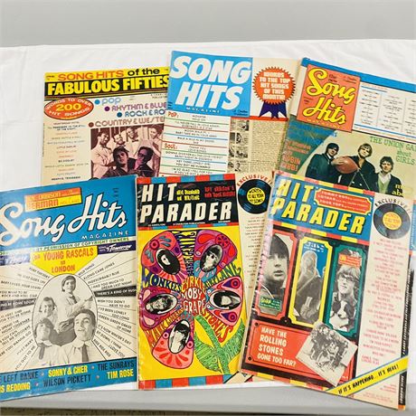 Vintage Pop Music Magazines