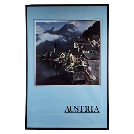 Austria Poster in Plastic Frame