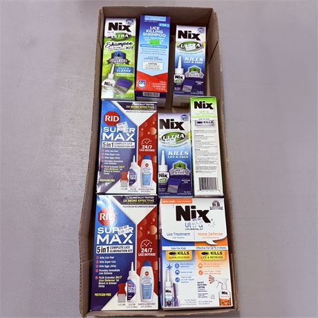 New Lice + Bedbug Killer Lot