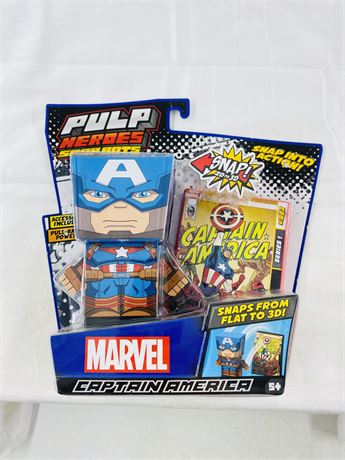 Captain America Pulp Heroes
