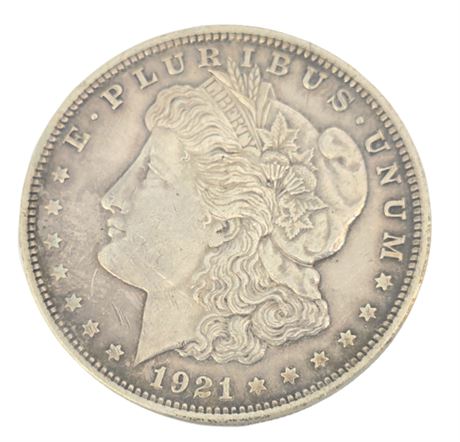 1921 Morgan Silver Dollar