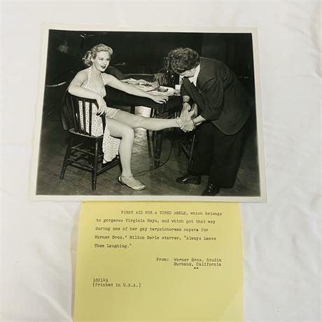 Virginia Mayo Original Press Photo