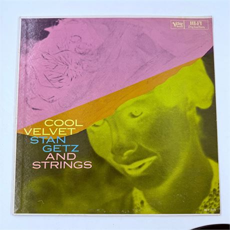 Stan Getz Cool Velvet Vinyl Record