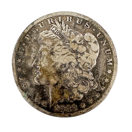 1883 O Silver Morgan Dollar