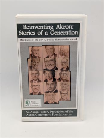 Reinventing Akron: Stories of a generation. VHS