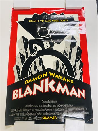 Blankman Original 27x40 Movie Poster - Rolled