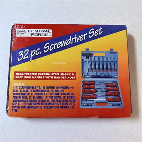 Central Forge 32pc Screwdriver Set