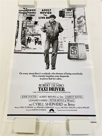 Taxi Driver 27x40 Movie Poster - Rolled, Unused