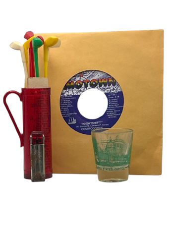 Record and bar collectibles lot