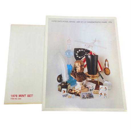 1976 Mint Set Stamp Collection - Unused