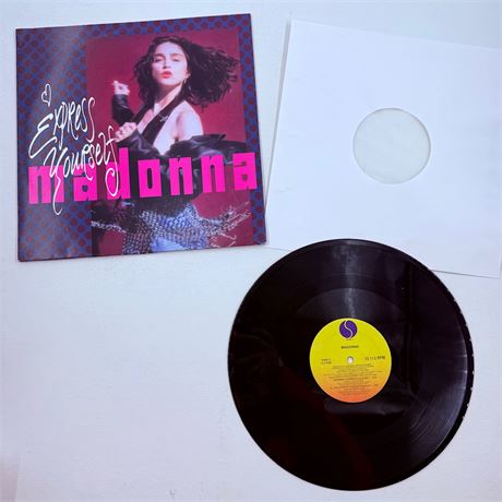 Madonna Express Yourself Vinyl Record