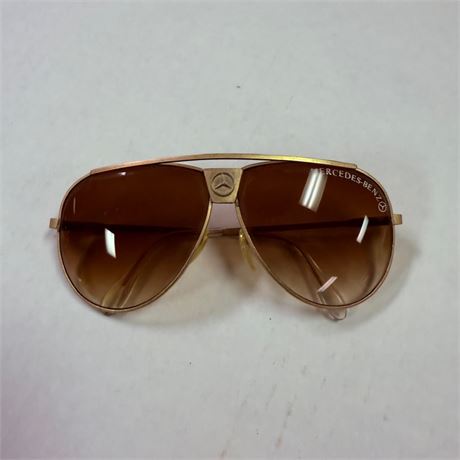 Vintage Mercedes Aviator Sunglasses