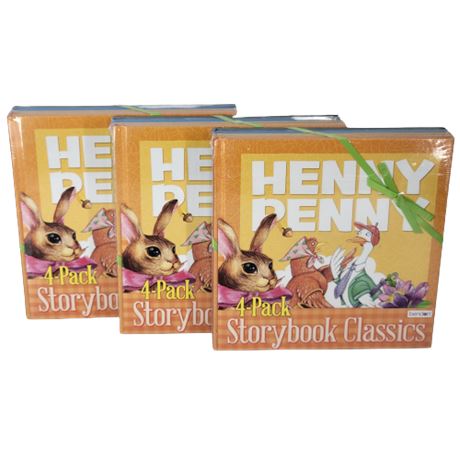 Henny Penny 4 Pack Storybook Classics, Set of 3