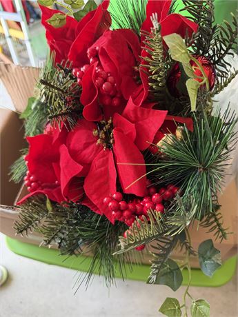 4 Poinsettias
