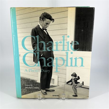 "Charlie Chaplin A Photo Diary" Large Hardcover Book by Comte & Strourdze