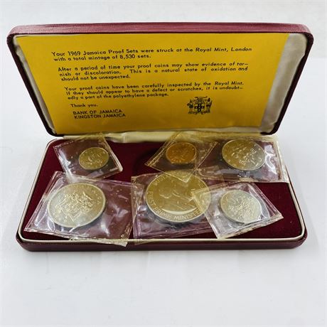 1969 Jamaica Mint Set