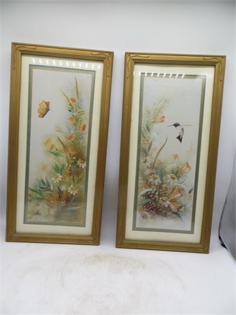 Butterfly & Hummingbird Picture