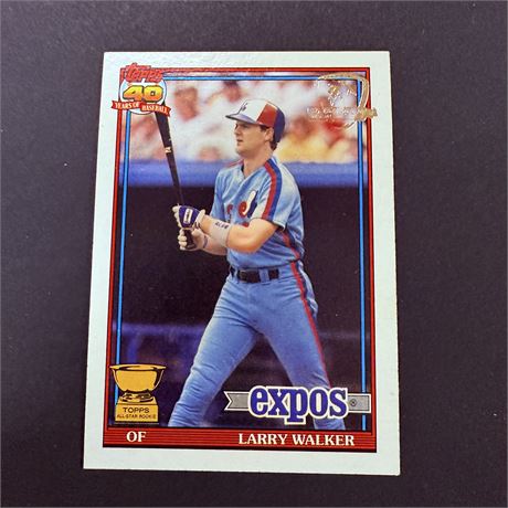 1991 Desert Shield Larry Walker