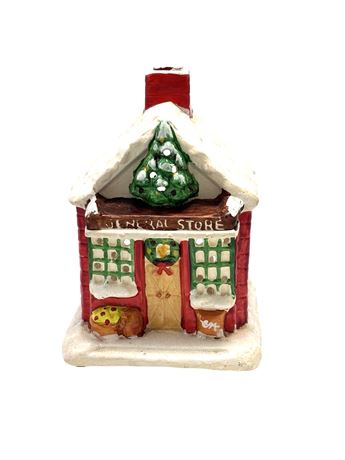 Vtg George Good Corp Ceramic Christmas Village House
