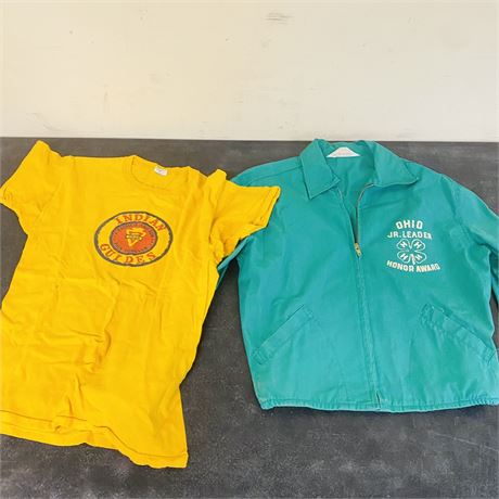 1950’s 4H Jacket + 70’s Indian Guides Shirt