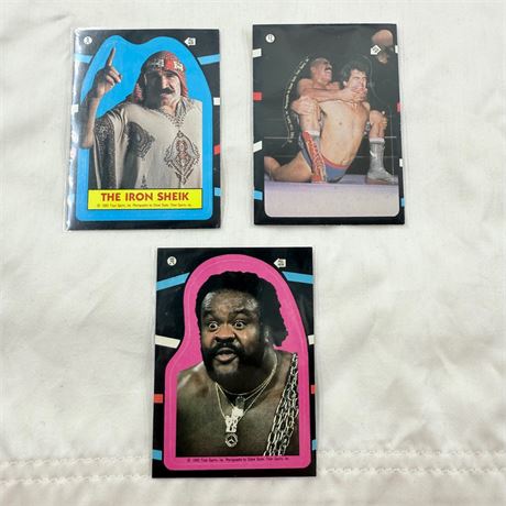 1985 Topps WWF Stickers