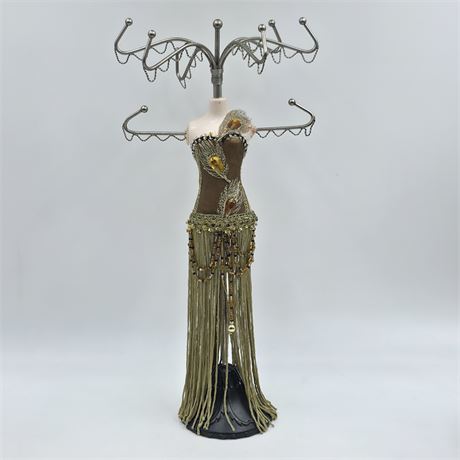 Decorative Art Deco Style Necklace Rack