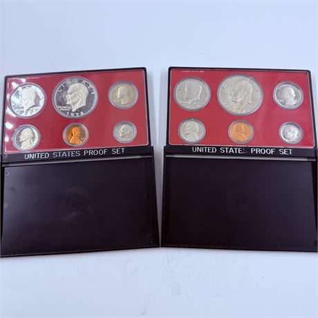2x 1978 US Mint Proof Sets