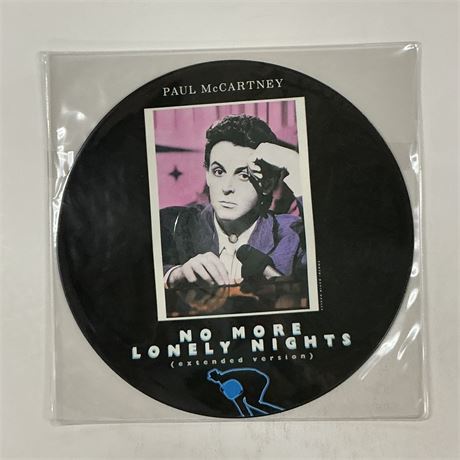 Paul McCartney No More Lonely Nights  Vinyl Record