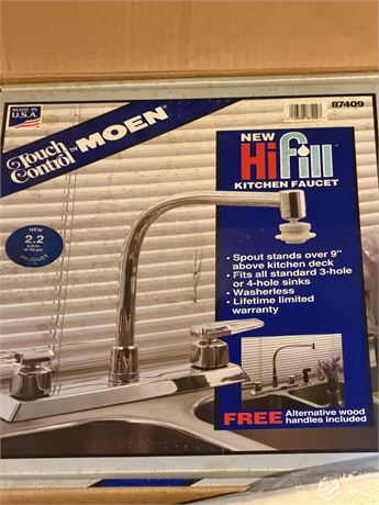 New Stainless Steel Moen Kitchen Faucet #3