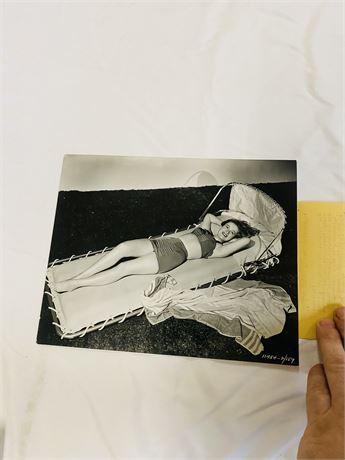 Rare Sunset Boulevard Nancy Olson Original Press Photo